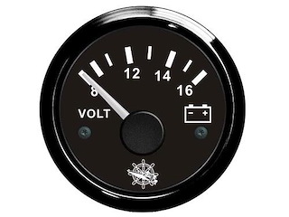 Voltmetro scala 8/16 Volt - Mod. 1 -