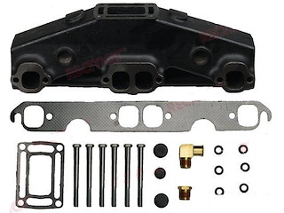 Collettore scarico Volvo Penta V8 3847501