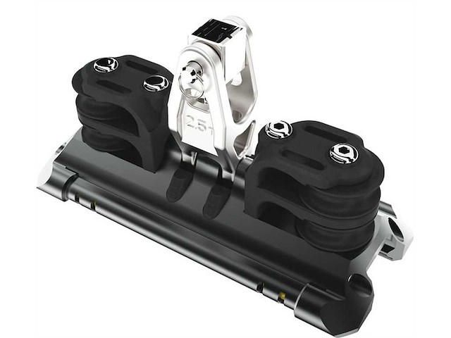 Carrello LEWMAR Randa con supporto verticale e pulegge doppie - Misura 1