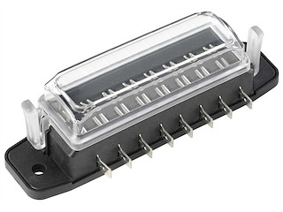 Scatola portafusibili lamellari - 8 Posizioni -