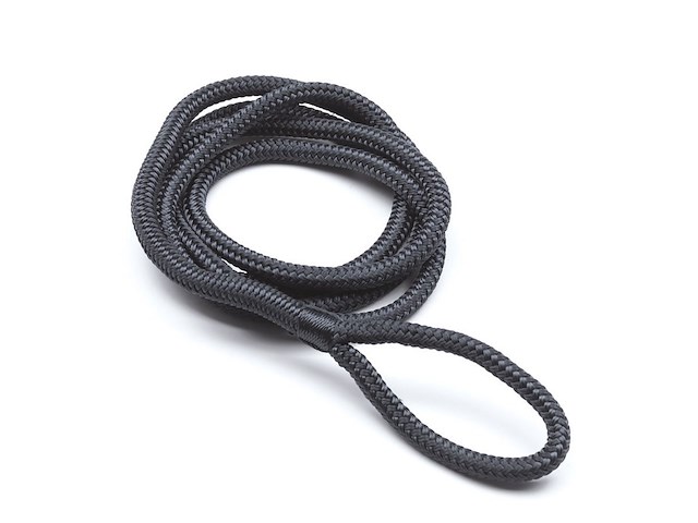 Cima Nera per fissaggio parabordi con occhiello - 12 mm.-