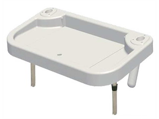 Vassoio porta esche 700 x 420 mm. Da inserire nei portacanne ad incasso.