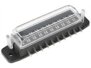 Scatola portafusibili lamellari - 10 Posizioni -