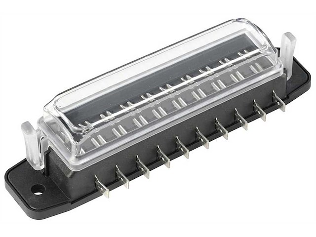 Scatola portafusibili lamellari - 10 Posizioni -