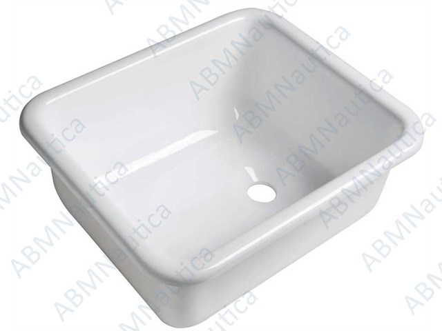 Lavello rettangolare in plexiglass 