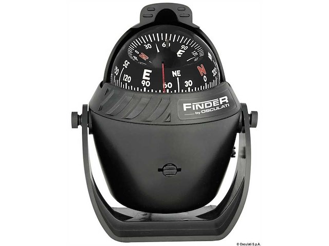 Bussola Scout con staffa - Nera rosa Nera