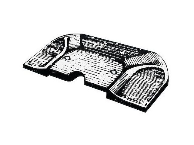 Piastra entro-fuoribordo Alpha One - MERCURY / MARINER / MERCRUISER -