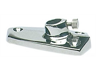 Basetta per asta portabandiera in ABS - Ø 14 mm. -