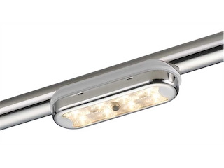 Plafoniera a LED compatta Bimini - Curva per tubi