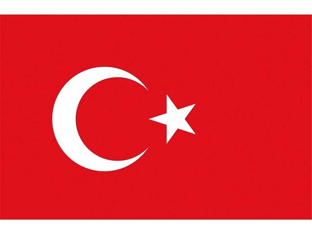 Bandiera Turchia 40 x 60 cm.