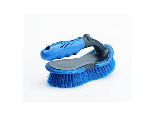 Spazzola con bordo in gomma