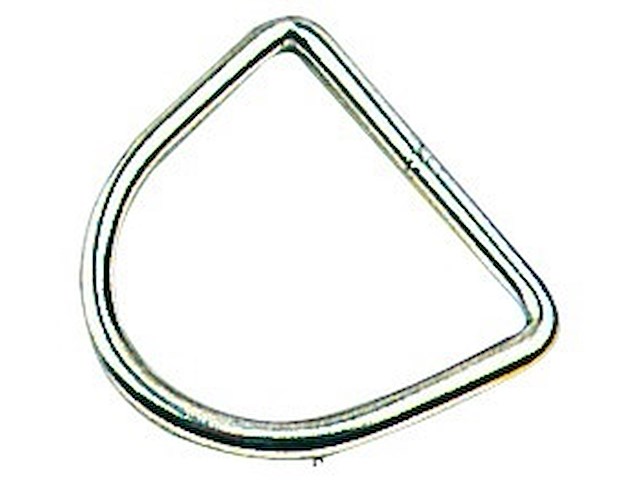 Mezzo anello inox 5x25 mm