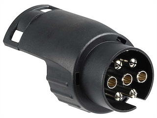 Adattatore per collegare carrello a 7 poli con 13 poli