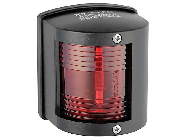 Luce di navigazione Utility corpo Nero - Rosso