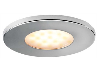 Plafoniera LED ad incasso ridotto Aruba - Tonda con interruttore