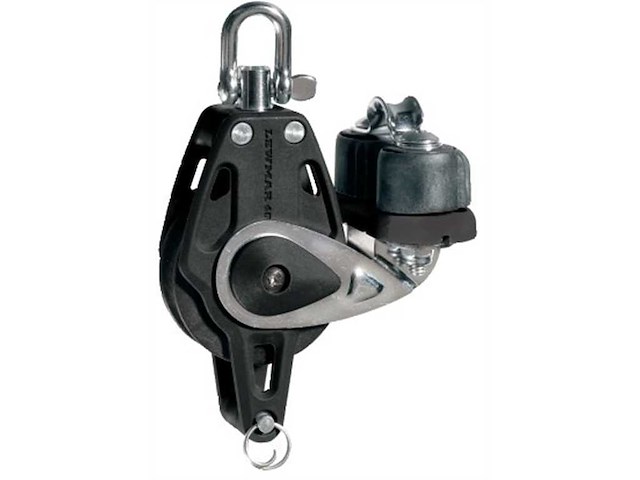 Bozzello LEWMAR Control singolo con arricavo e strozzatore - Ø 40 mm per cime da 10 Ø mm