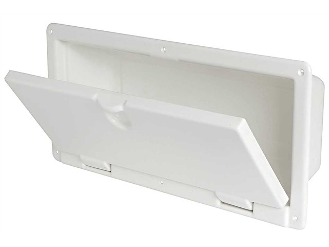 Gavone per montaggio a parete 540 x 244 mm.