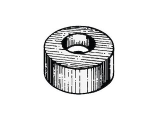 Rondella in alluminio per fuoribordo 4 / 300 Hp - OMC / SUZUKI -