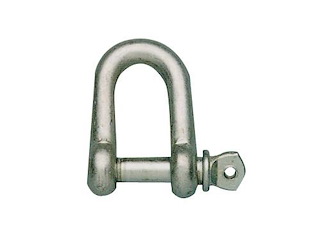 Grillo in acciaio zincato modello Corto - 12 mm. -