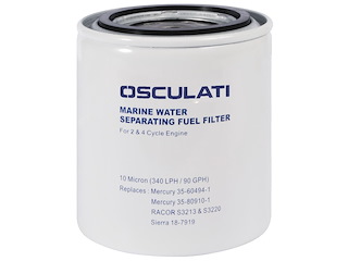 Cartuccia di ricambio per filtro separatore Benzina - foro grande -