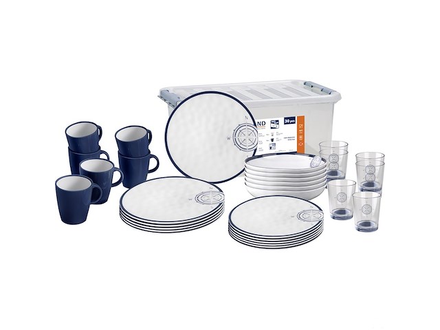 Serie Vasellame Blue Sand