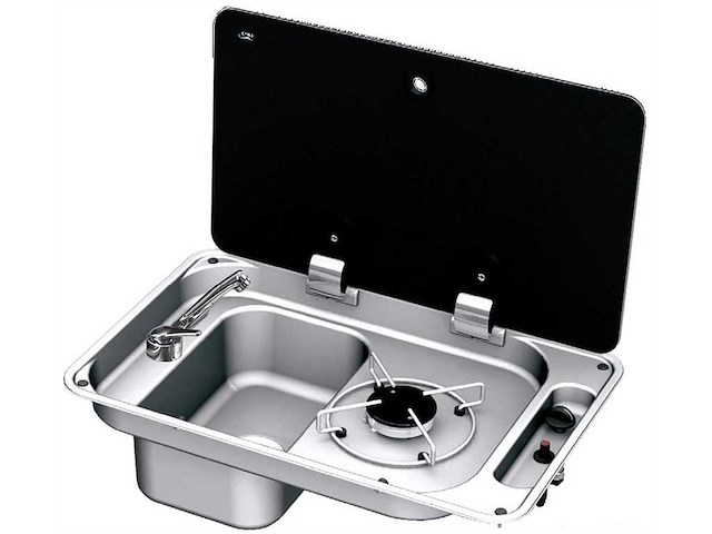 Piano cottura 1 Fuoco - Lavello SX