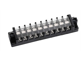 Morsettiere con coperchio di protezione - 30A / 10 Terminali -