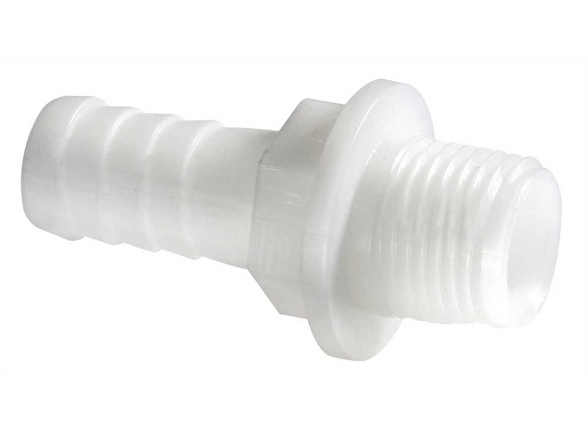 Portagomma sfiato/carico dritto - 1/2 x 14 mm. -