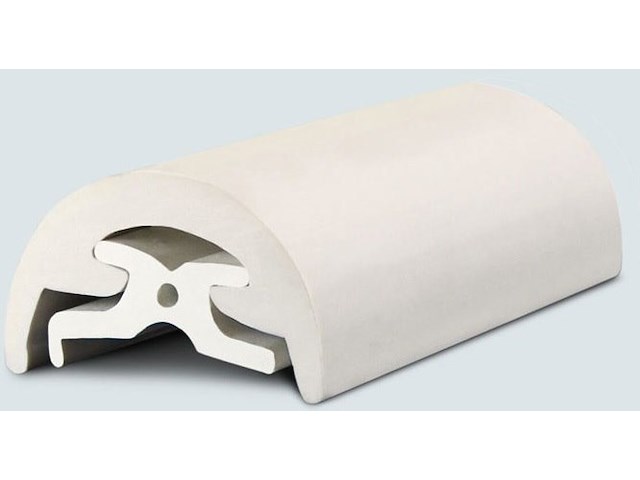 Bottazzo Radial in PVC - Bianco H 40 mm. - 12 Metri -