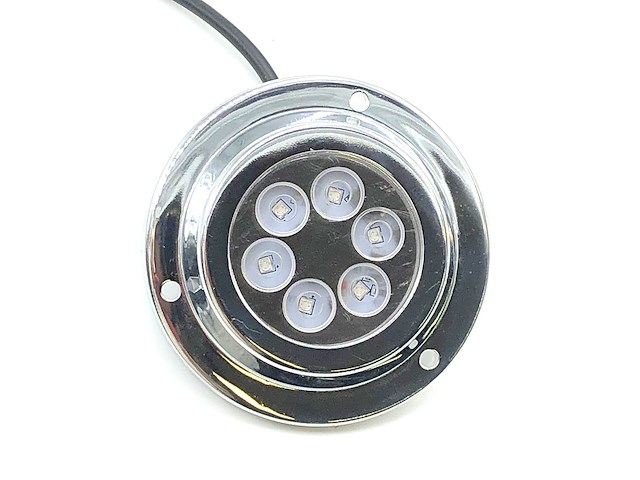 Luce subacquea a 6 led - luce bianca -