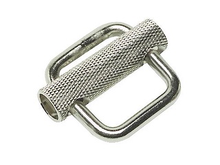 Fibbia in acciaio inox ad alta resistenza - 40 mm. -