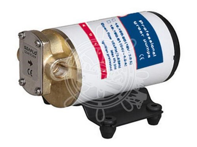 Pompa autodescante per olio - gasolio - liquidi viscosi - 24 volt -