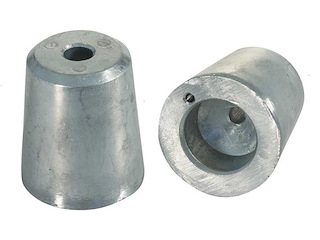 Anodo a ogiva Reggiani - 25 mm. 