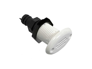 Sfiato per serbatoi - ovale in plastica dritto -