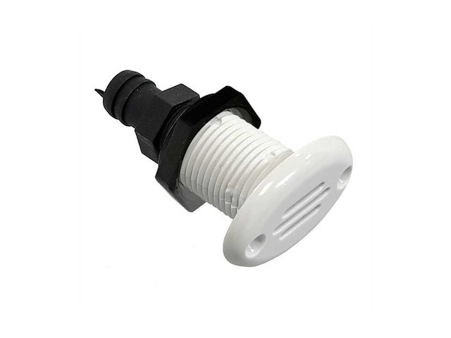 Sfiato per serbatoi - ovale in plastica dritto -