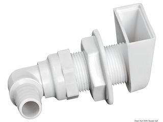 Ombrinale 90° 1" x 19 mm