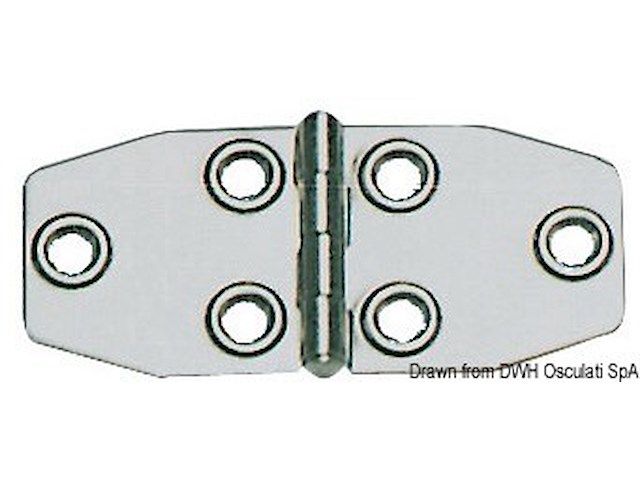 Cerniera inox mm 102x46