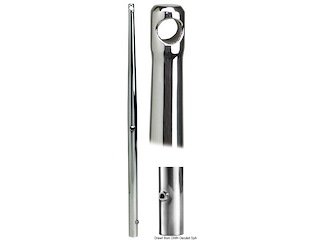 Candeliere inox 625 mm