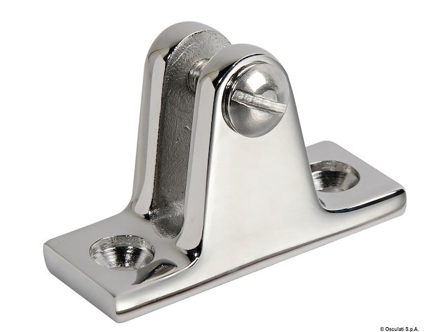 Supporto inox forcella inclinata