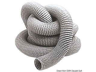 Tubo per aspiratore autoestinguente 104 mm