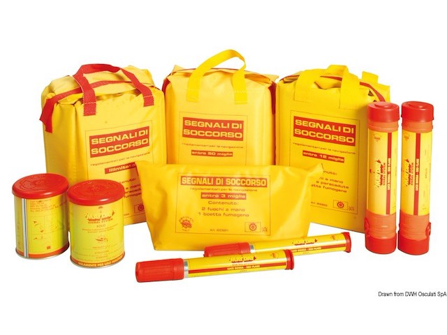 Kit soccorso entro 12 miglia