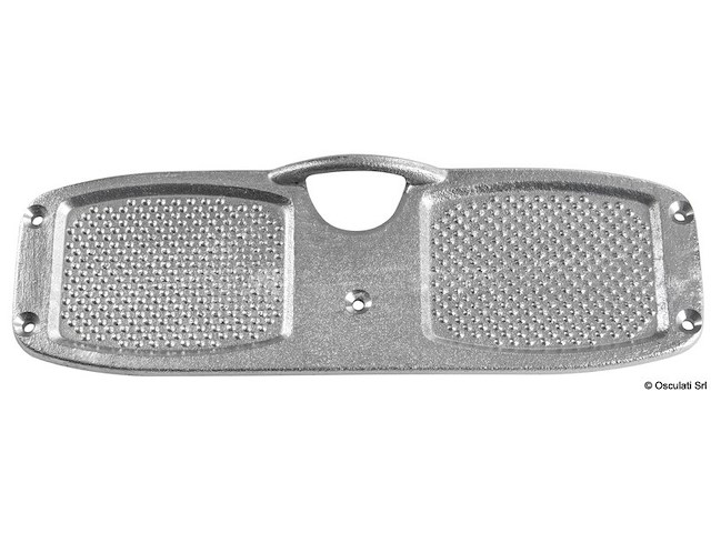 Piastra poppa lega 316 x 100 mm