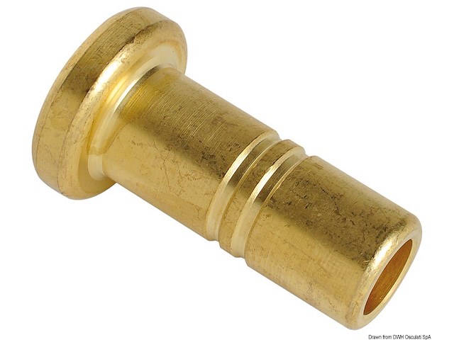 Tappo ottone Whale per tubo