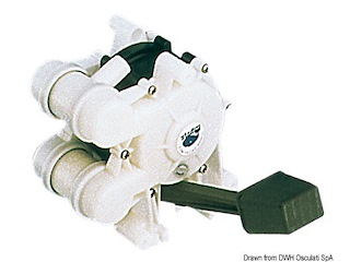 Pompa a pedale Whale Gusher MK3