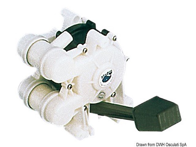 Pompa a pedale Whale Gusher MK3