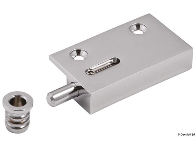 Cerniera a spillo DX + SX in ottone cm 35 x 60