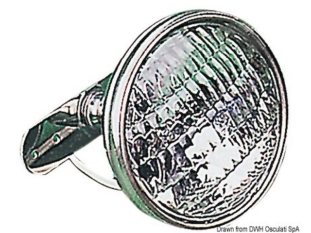 Faro per crocetta inox snodo 24 V