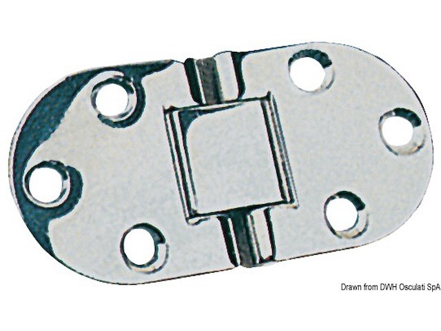 Cerniera a filo 76x38 mm