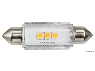 Lampadina LED bianco e verde