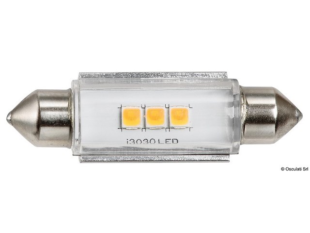 Lampadina LED bianco e verde